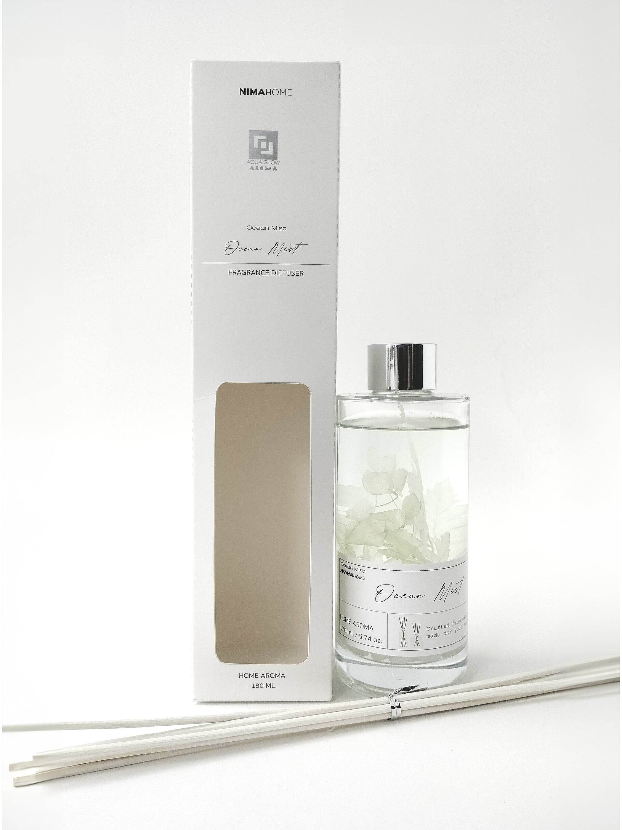 Ocean Mist Αρωματικό Χώρου με Στικ 180ml από την εταιρεία Nima Home