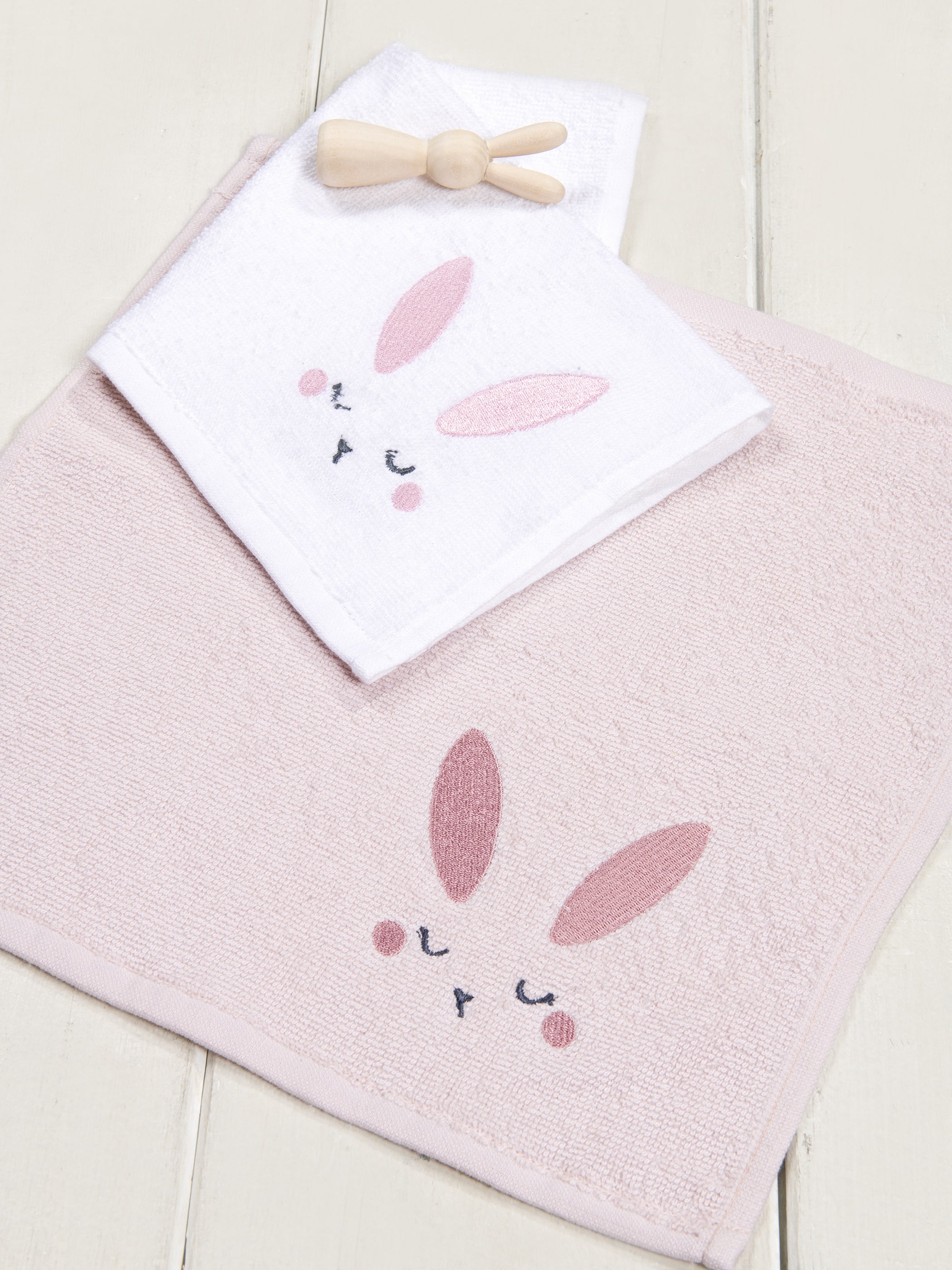 Σετ Πετσέτες (2 x 30x30) - Sweet Bunny από την εταιρεία Nima Bebe