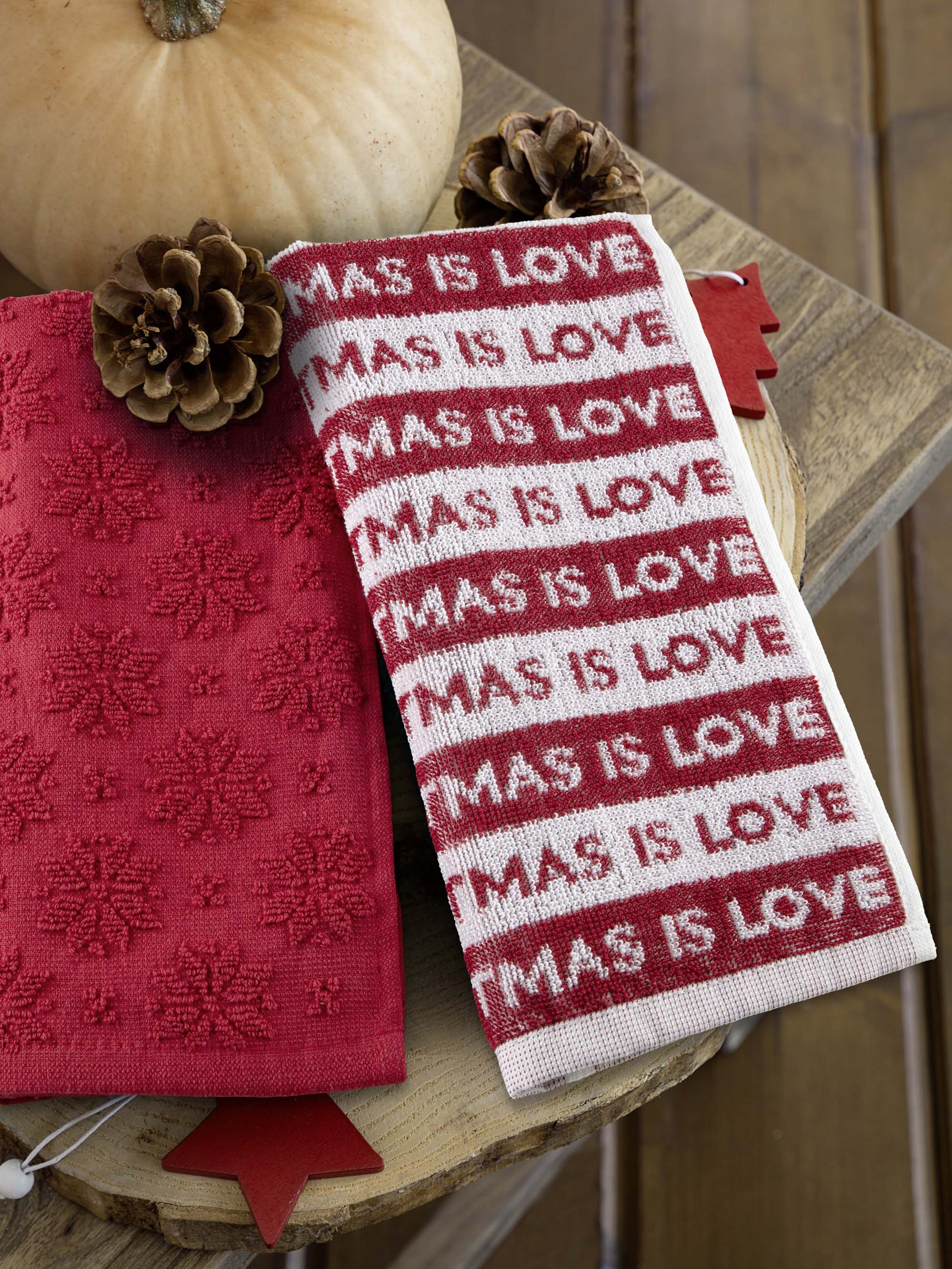 Σετ Πετσέτες Κουζίνας (2 x 40x60) - Christmas Love από την εταιρεία Nima Home
