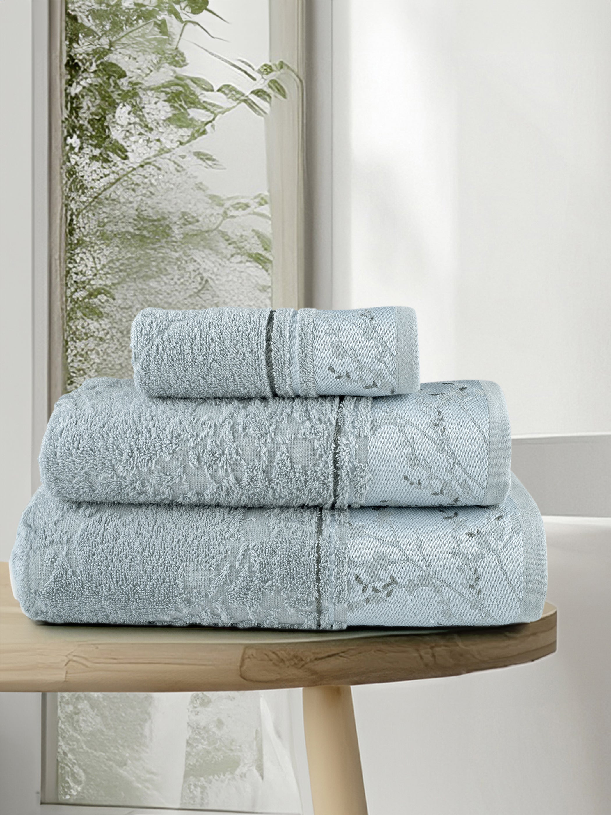 Σετ Πετσέτες (30x50 + 50x90 + 70x140) - Inverno Light Blue από την εταιρεία Nima Home