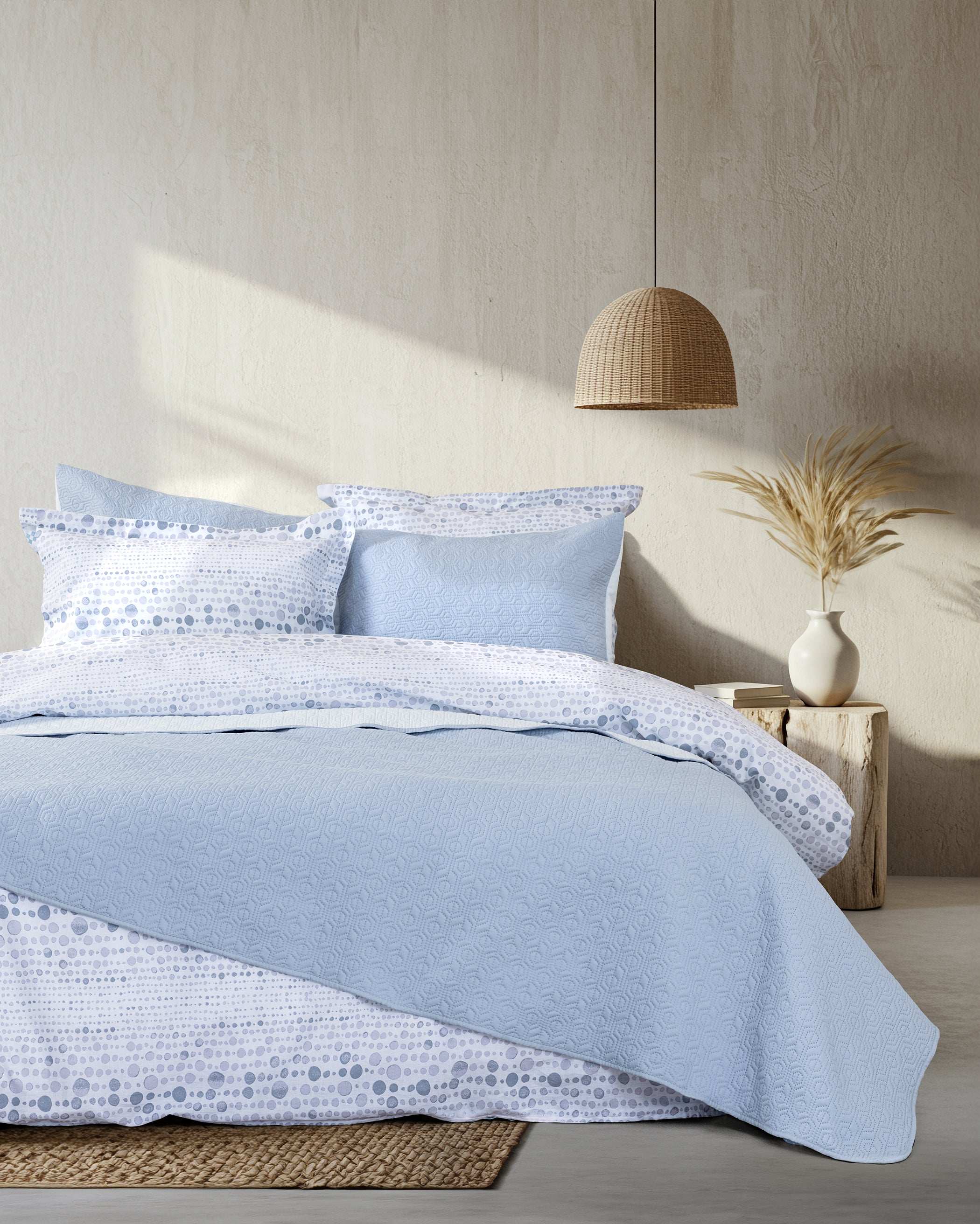 Κουβερλί - Orion Sky Blue Light Blue 160x240 από την εταιρεία Nima Home