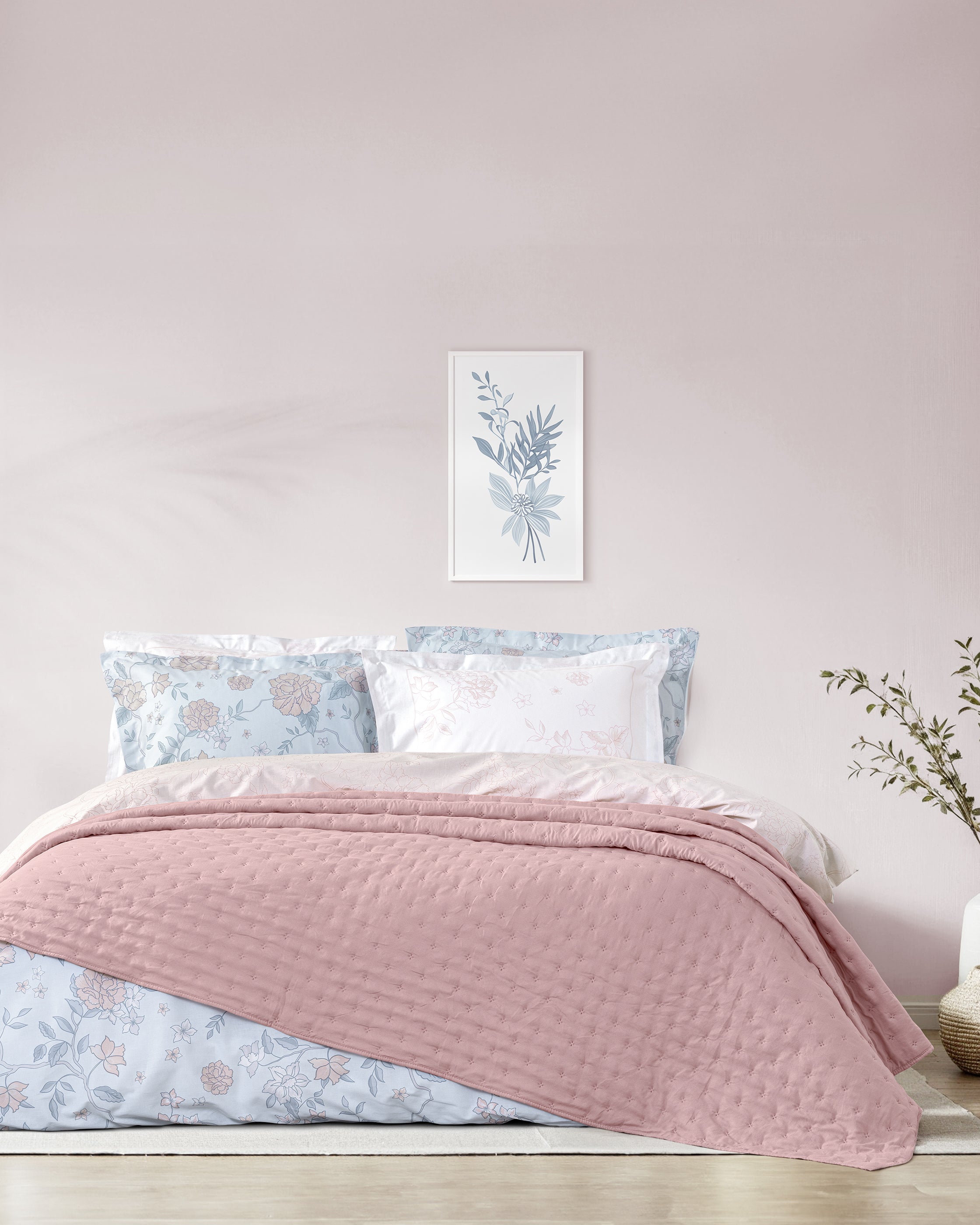 Κουβερλί Ημίδιπλο 180x240 - Clay Apple Pink από την εταιρεία Nima Home