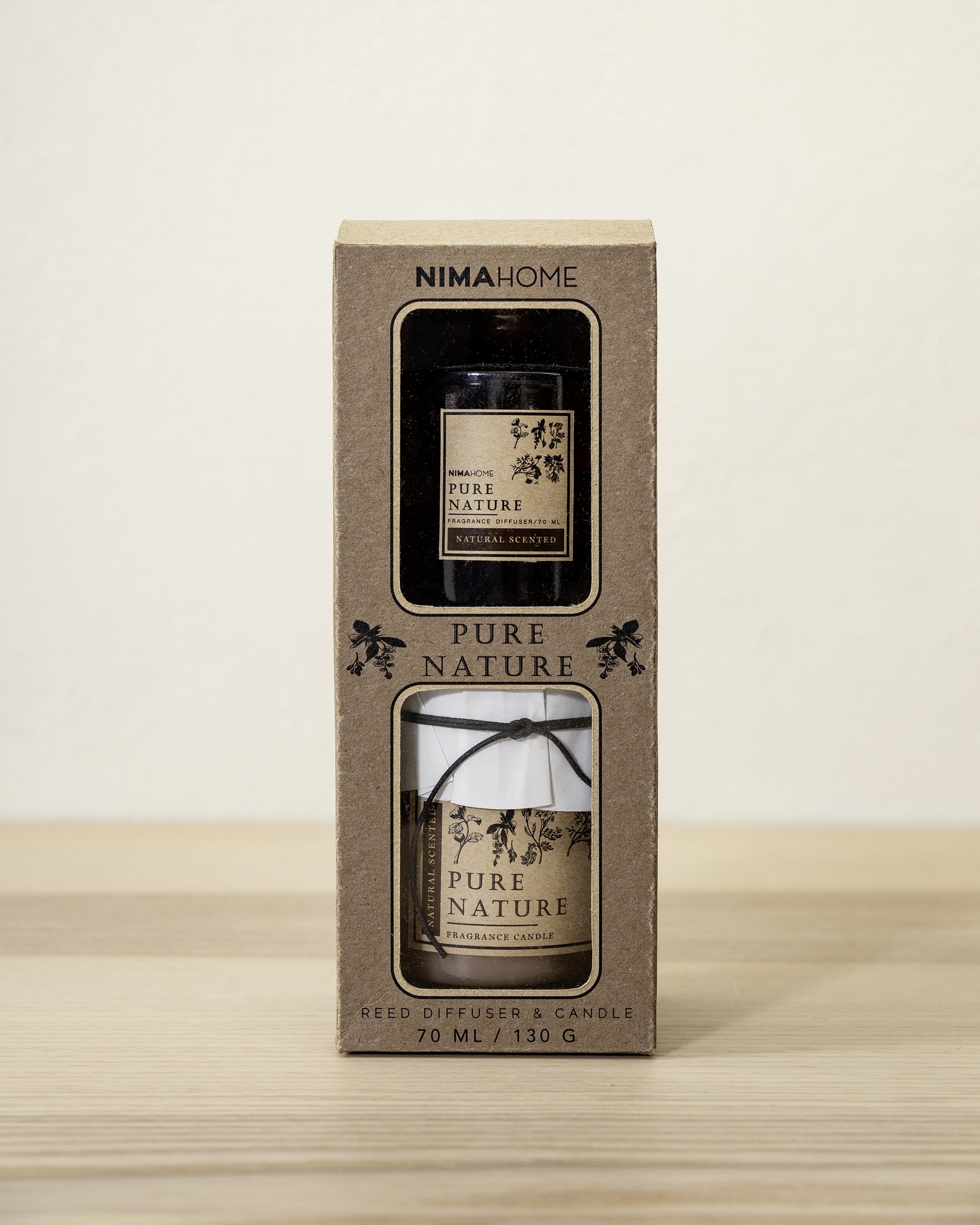 Σετ Αρωματικό Χώρου με Στικ 100ml & Αρωματικό Κερί 130gr από την εταιρεία Nima Home