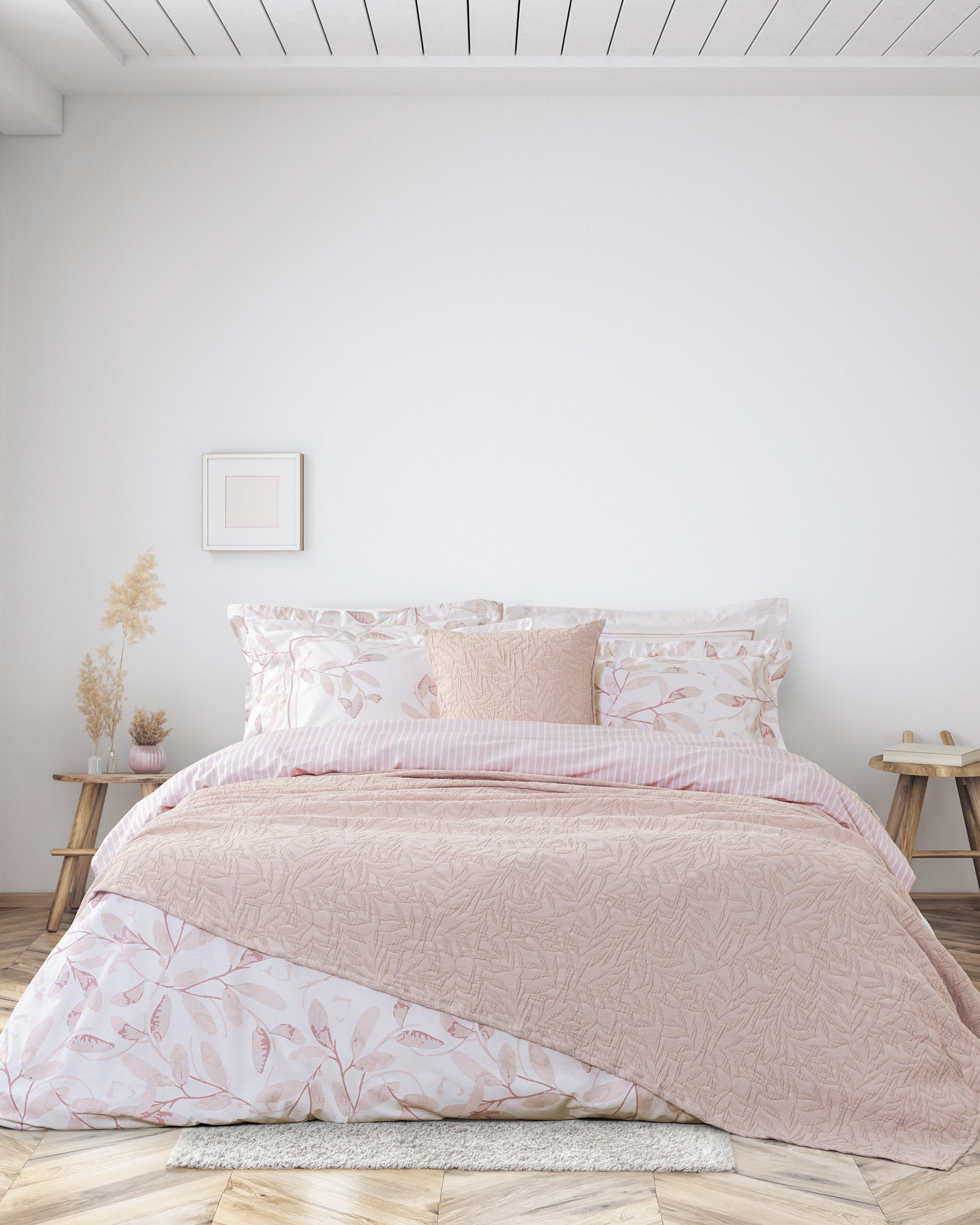 Διακοσμητική Μαξιλαροθήκη 45x45 - Nuve Powder Pink από την εταιρεία Nima Home
