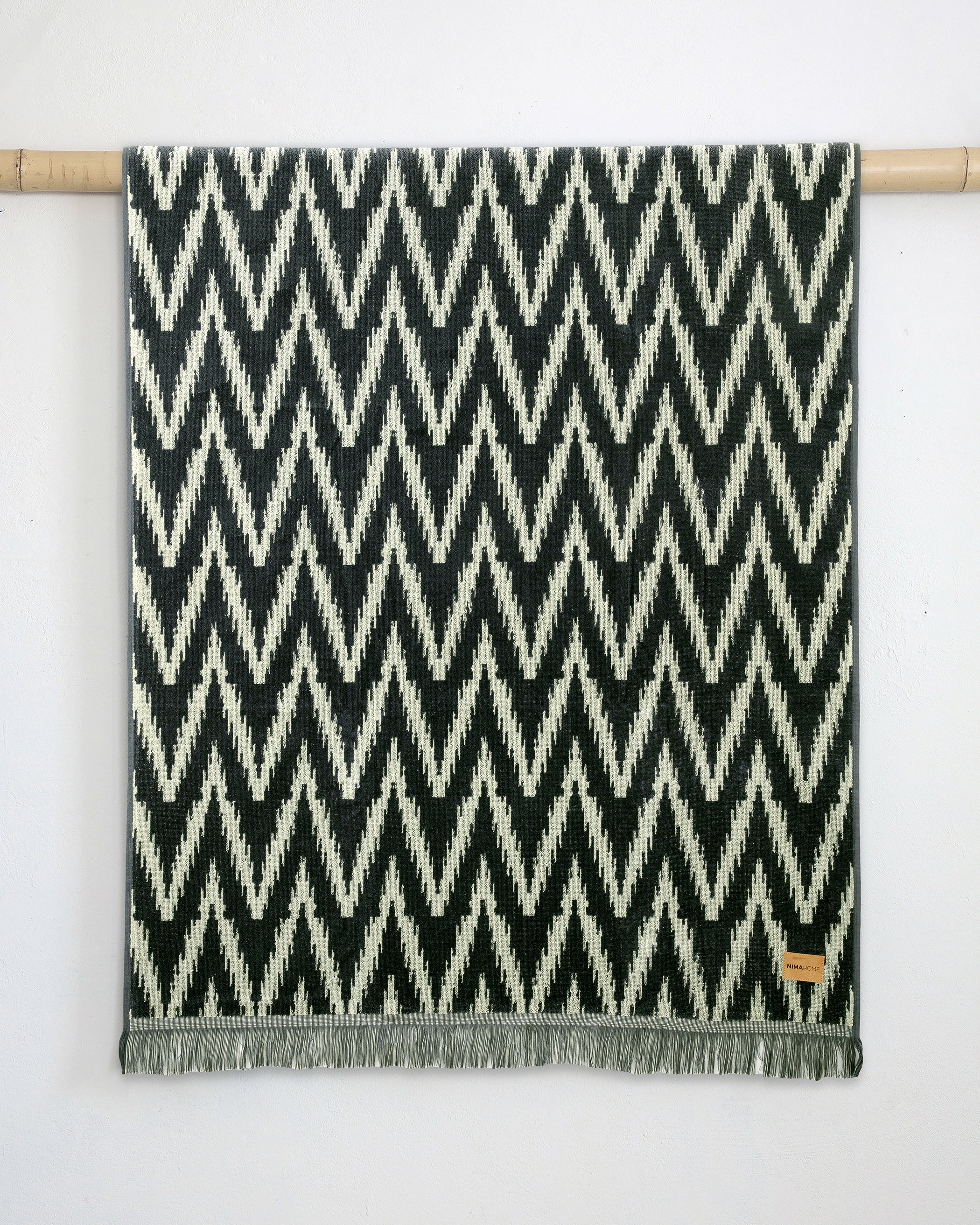 Πετσέτα Θαλάσσης - Chevron Jacquard
