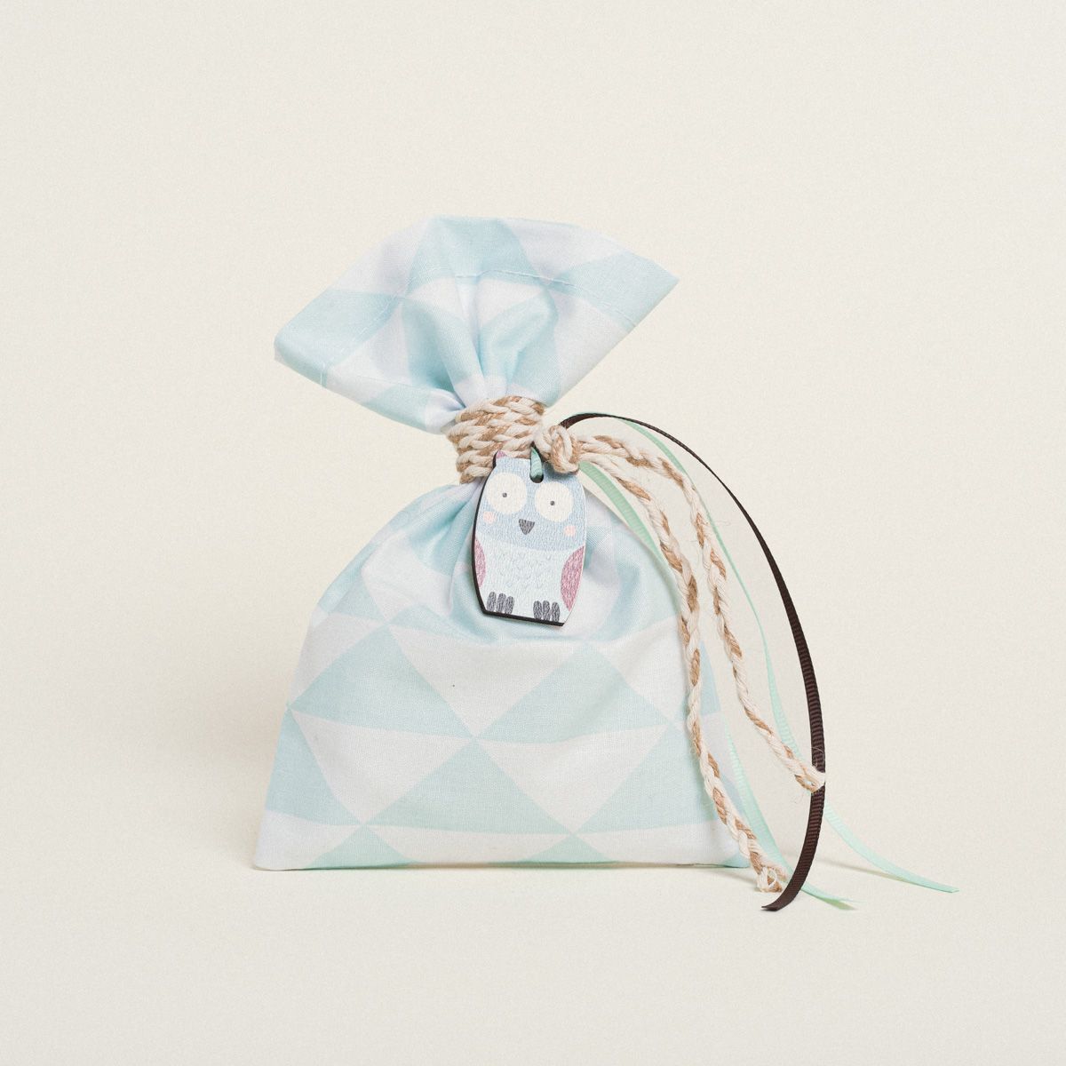 ΠΟΥΓΚΙ 12 x 17 cm ΤΡΙΓΩΝΑΚΙΑ ΠΟΠΛΙΝΑ ΜΕΝΤΑ