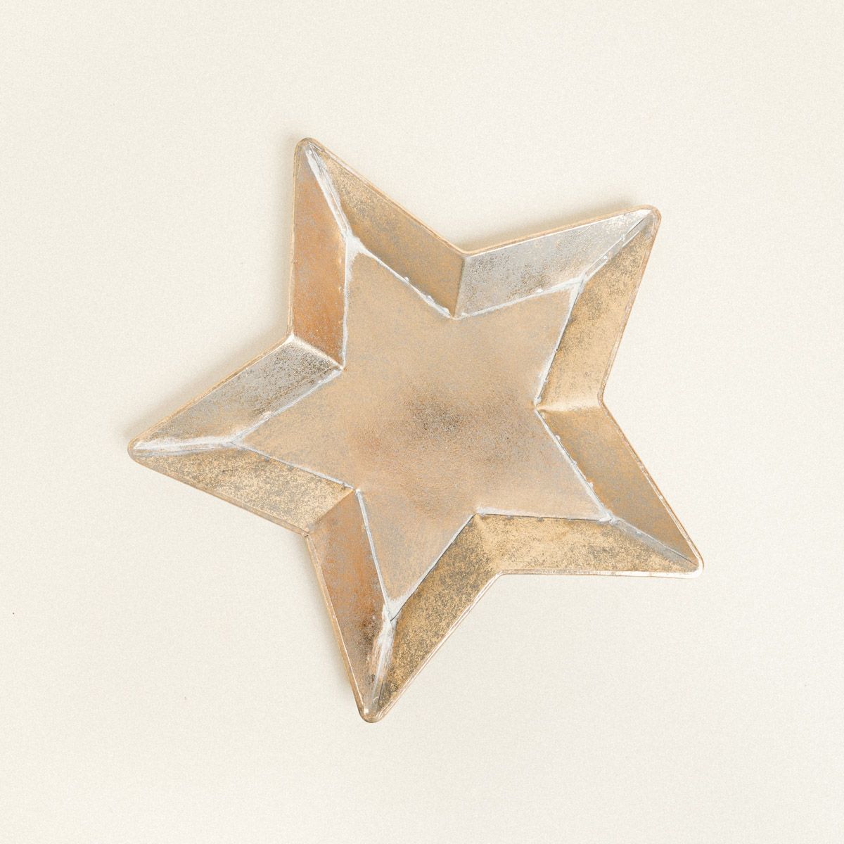 ΜΕΤΑΛΛΙΚΟΣ ΔΙΣΚΟΣ ΑΣΤΕΡΙ ΧΡΥΣΟΣ 36,5 x 38 x 2,5 CM από την εταιρεία Beauty Home