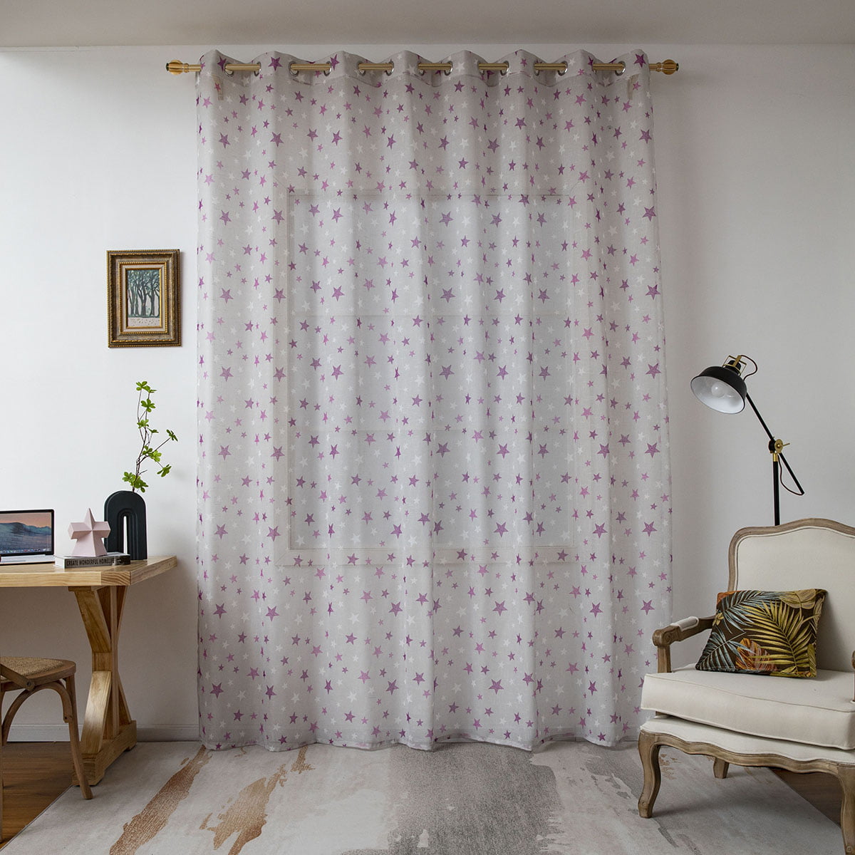 Κουρτίνα Art 6122 280x280 Γκρι από την εταιρεία Beauty Home