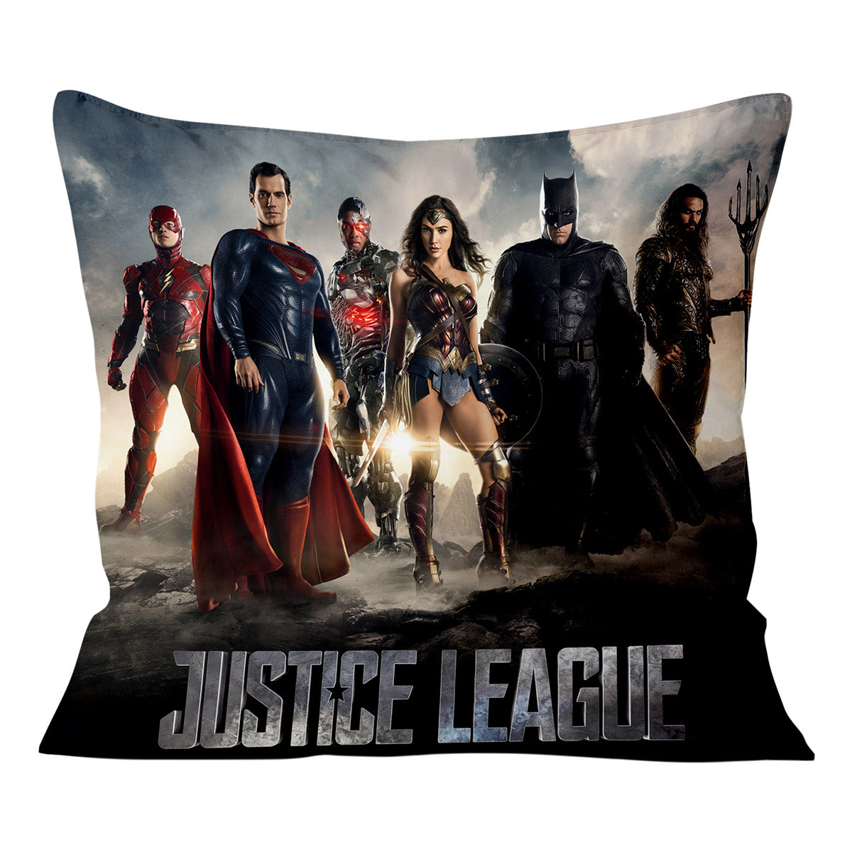 Μαξιλάρι με γέμιση Justice League Art 6186 40x40 Εμπριμέ από την εταιρεία Beauty Home