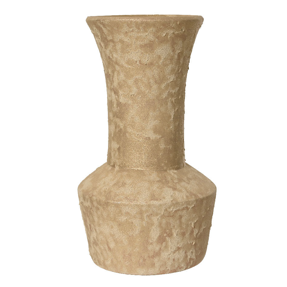 Κεραμικό Βάζο με Χρυσό Γκλίτερ 16cm x 30cm από την εταιρεία Beauty Home