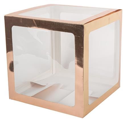 ΚΥΒΟΣ ΡΟΖ ΧΡΥΣΟ 30X30X30CM από την εταιρεία Beauty Home