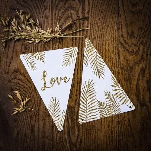 ΧΑΡΤΙΝΗ ΓΙΡΛΑΝΤΑ LOVE 15x21cm από την εταιρεία Beauty Home