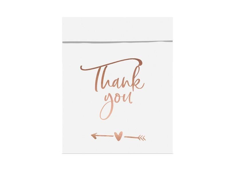 ΣΑΚΟΥΛΑΚΙΑ Thank you, 6 ΤΜΧ 13×16.5cm Default Title από την εταιρεία Beauty Home