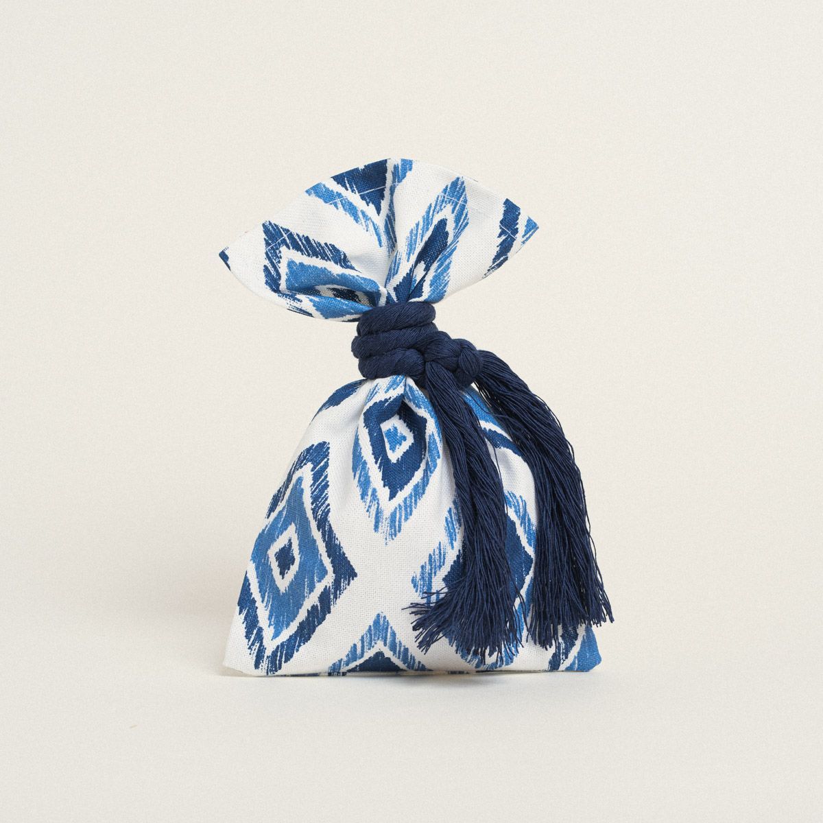 ΠΟΥΓΚΙ 14 x 22 cm ΜΠΛΕ ΡΟΜΒΟΙ