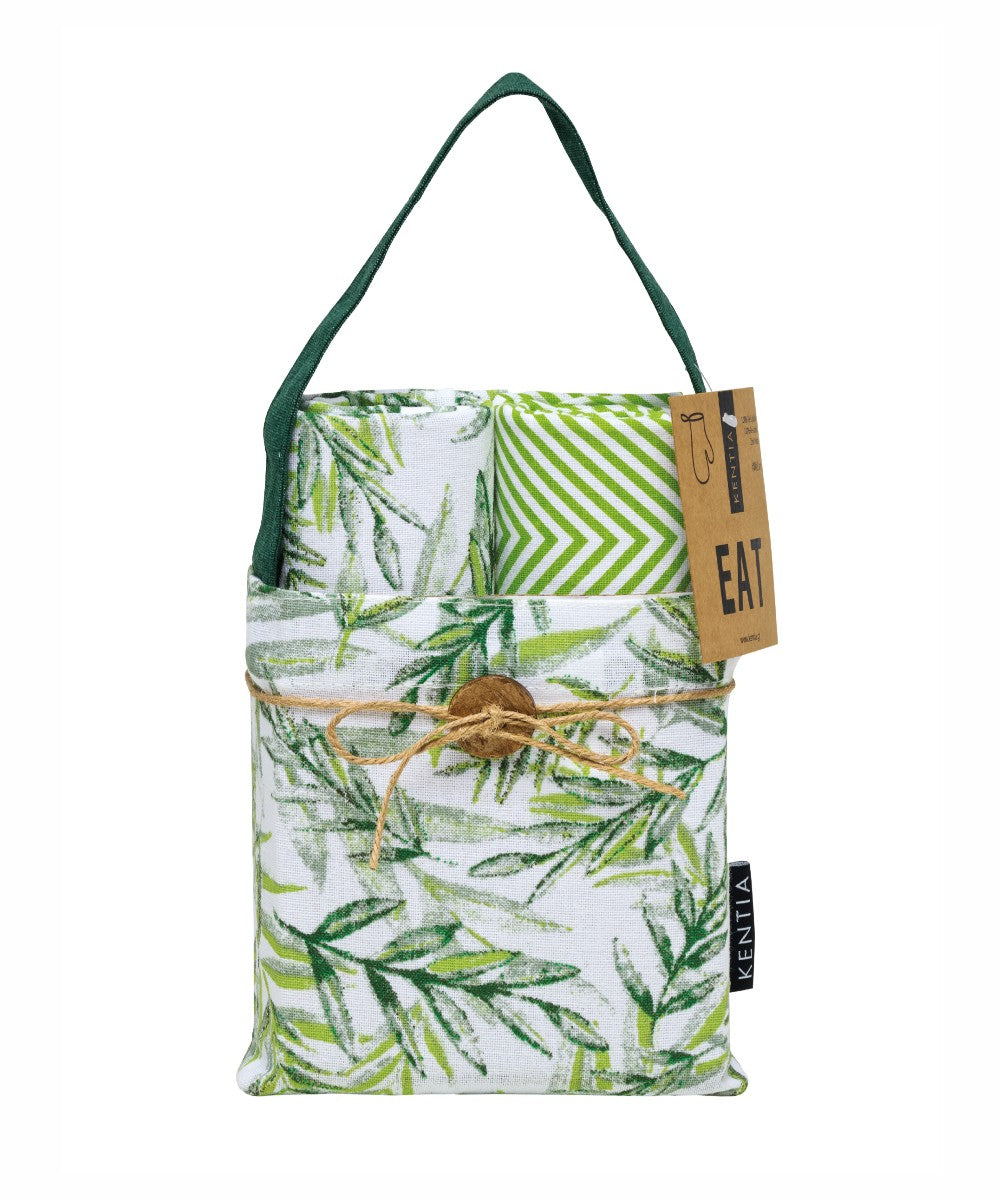 TOALLA 243 ΣΕΤ 2 ΤΕΜ ΠΕΤΣΕΤΕΣ ΚΟΥΖΙΝΑΣ ΣΕ ΤΣΑΝΤΑ One Size 40 x 70 από την εταιρεία KENTIA