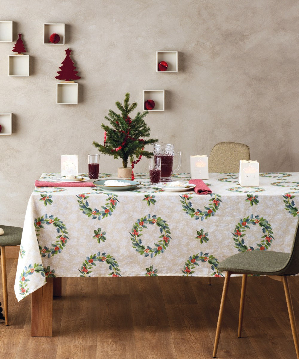 SNOW 2428 ΤΡΑΠΕΖΟΜΑΝΤΗΛΟ 160Χ280 10 Ατόμων 160 x 280 από την εταιρεία KENTIA