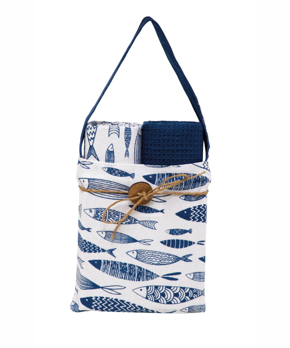 TOALLA 251 ΣΕΤ 2 ΤΕΜ ΠΕΤΣΕΤΕΣ ΚΟΥΖΙΝΑΣ ΣΕ ΤΣΑΝΤΑ One Size 40 x 70 από την εταιρεία KENTIA