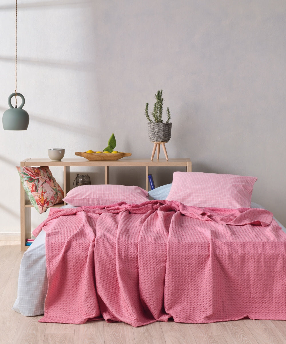 ILLUSION 20 ΚΟΥΒΕΡΤΑ KING ΒΑΜΒΑΚΕΡΗ WAFFLE