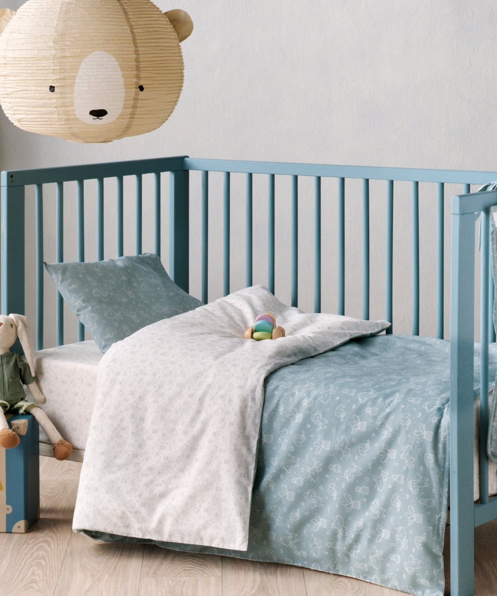 VIVARI ΠΑΠΛΩΜΑΤΟΘΗΚΗ ΚΟΥΝΙΑΣ ΣΕΤ 2 ΤΕΜ Κούνιας 100 x 140 + 30 x 40 από την εταιρεία KENTIA