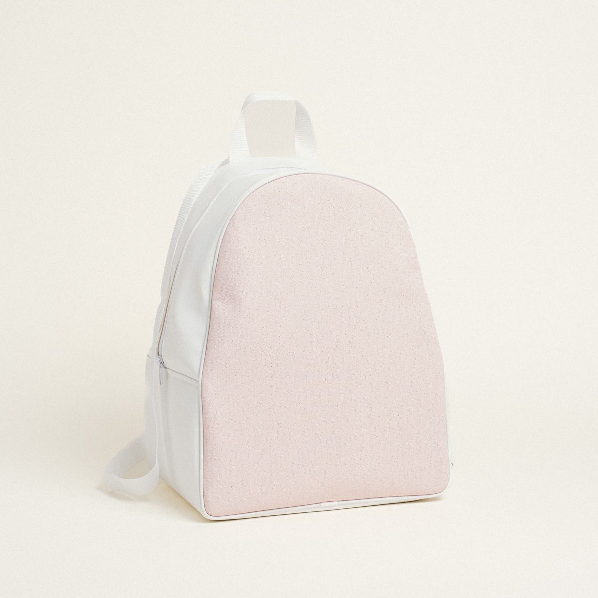 BACKPACK 43x35x23cm ΡΟΖ ΧΡΥΣΟ LUREX από την εταιρεία Beauty Home