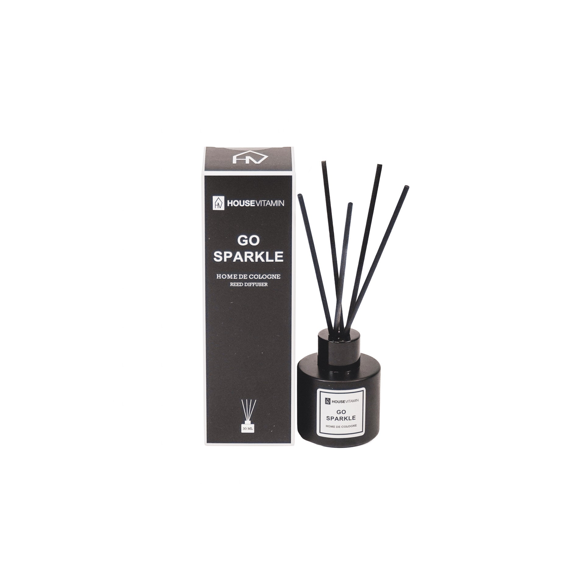 Αρωματικό Χώρου με Στικς – Γυάλινο 30ml GoSparkle από την εταιρεία Beauty Home