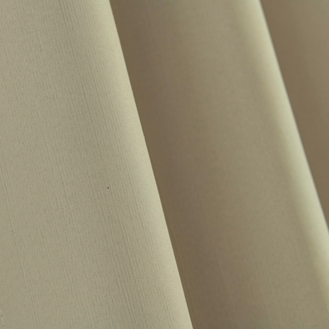 Κουρτίνα Full Blackout σκίασης με 8 κρίκους Soft Art 8391 Beige 140x270 Άμμου από την εταιρεία Beauty Home