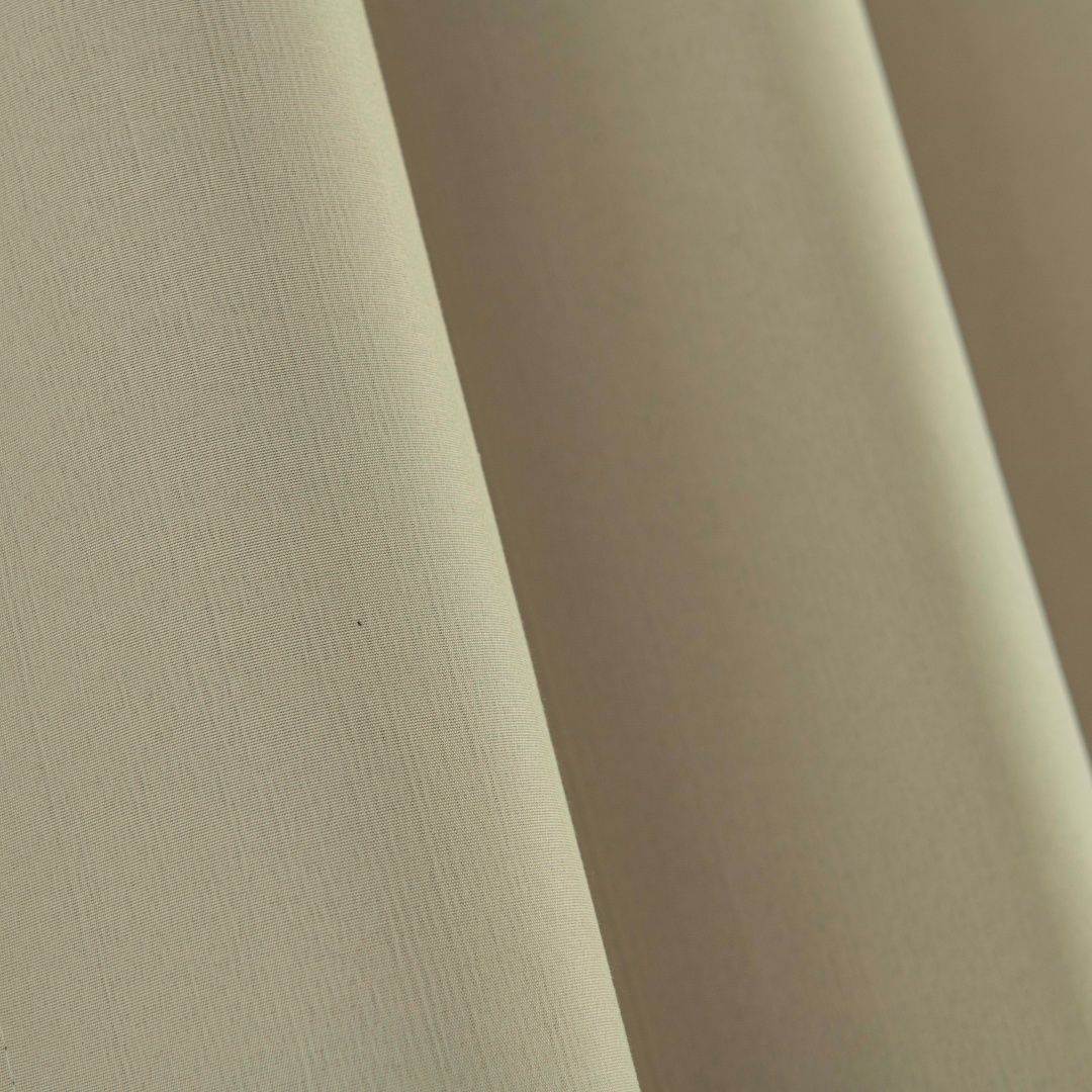 Κουρτίνα Full Blackout σκίασης με 8 κρίκους Soft Art 8391 Beige
