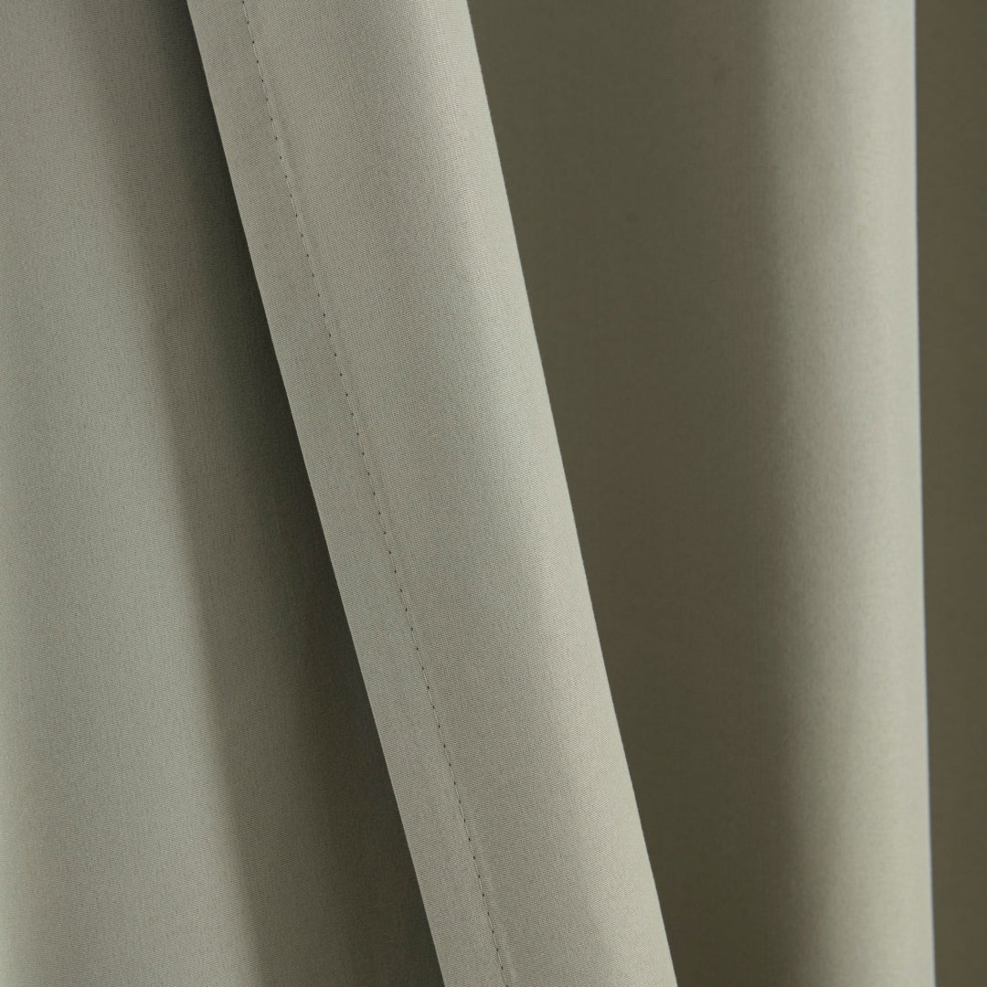 Κουρτίνα Full Blackout σκίασης με 8 κρίκους Soft Art 8391 Dark Beige-3 140x270 Σκούρο Μπεζ από την εταιρεία Beauty Home