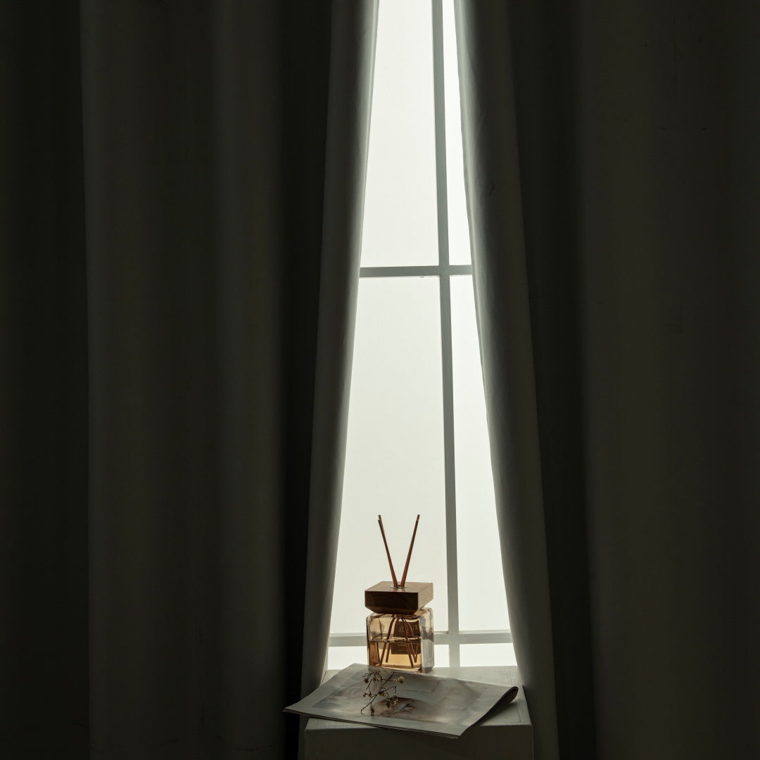 Κουρτίνα Full Blackout σκίασης με 8 κρίκους Soft Art 8391 Ice-Ecru 140x270 Πάγου από την εταιρεία Beauty Home