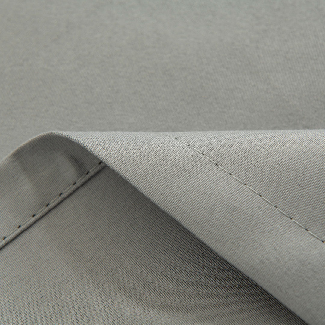 Κουρτίνα Full Blackout σκίασης με 8 κρίκους Soft Art 8391 Grey-11 140x270 Γκρι από την εταιρεία Beauty Home
