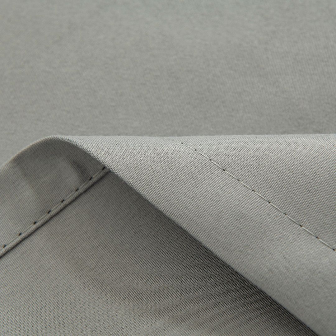 Κουρτίνα Full Blackout σκίασης με 8 κρίκους Soft Art 8391 Grey-11
