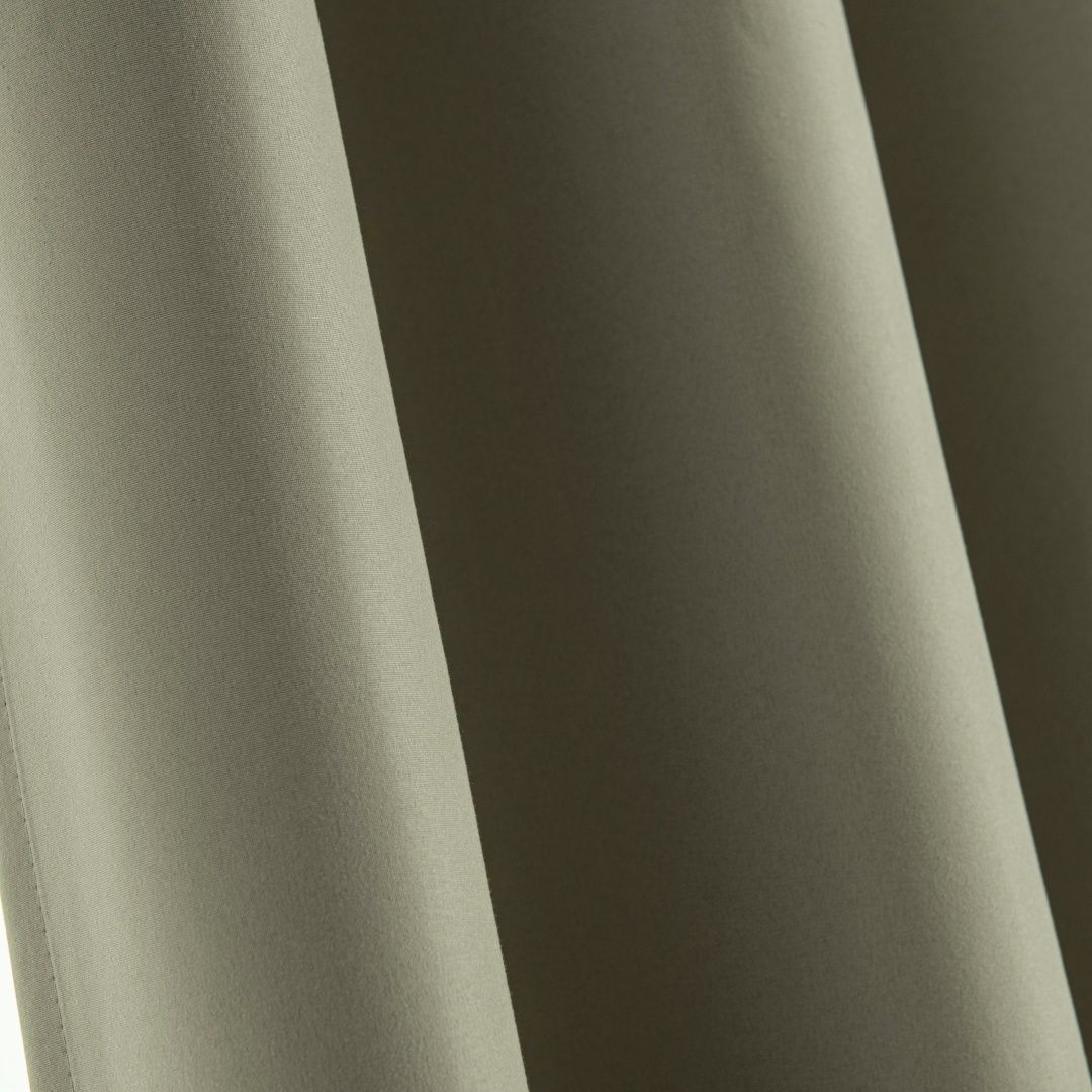Κουρτίνα Full Blackout σκίασης με 8 κρίκους Soft Art 8391 Light Beige-C3