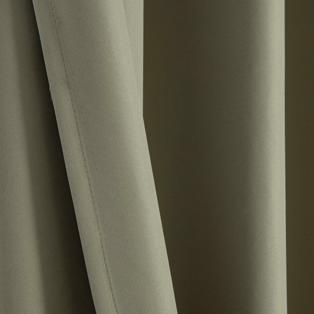 Κουρτίνα Full Blackout σκίασης με 8 κρίκους Soft Art 8391 Light Beige-C3 140x270 Μπεζ από την εταιρεία Beauty Home