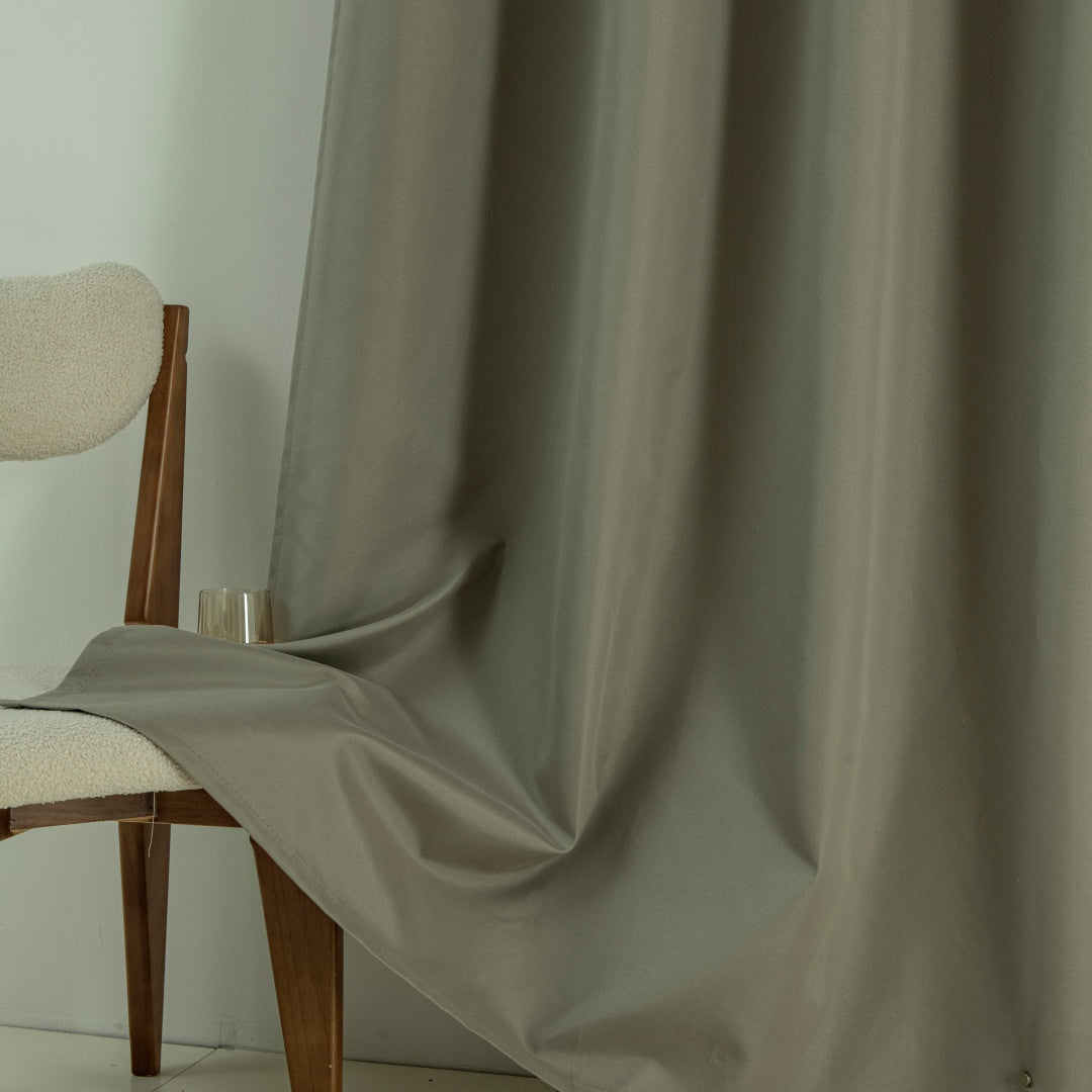 Κουρτίνα Full Blackout σκίασης με 8 κρίκους Soft Art 8391 Light Beige-C3 140x270 Μπεζ από την εταιρεία Beauty Home