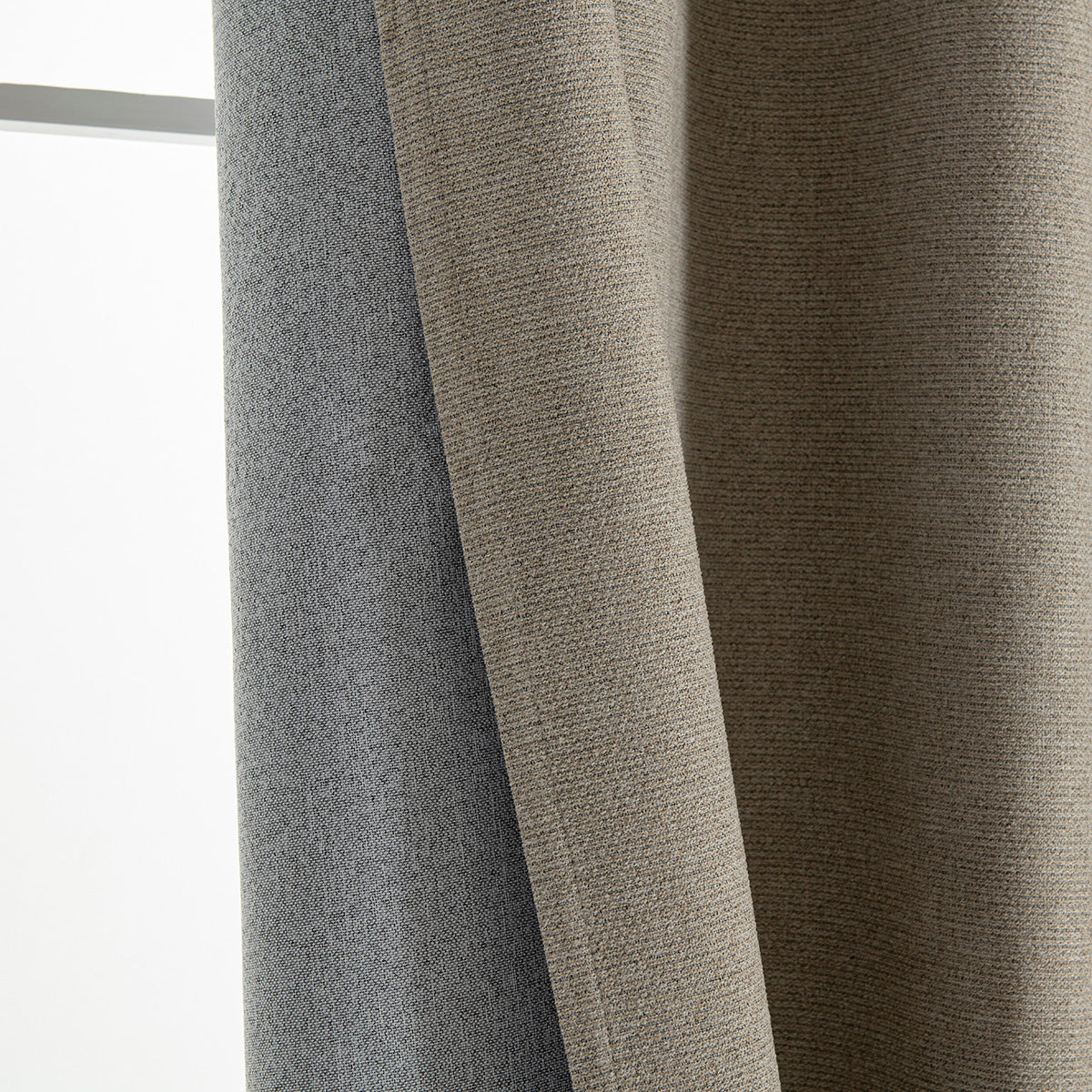 Κουρτίνα Full Blackout σκίασης με 8 κρίκους Elite Art 8392 Beige-Νο5 140x270 Μπεζ από την εταιρεία Beauty Home
