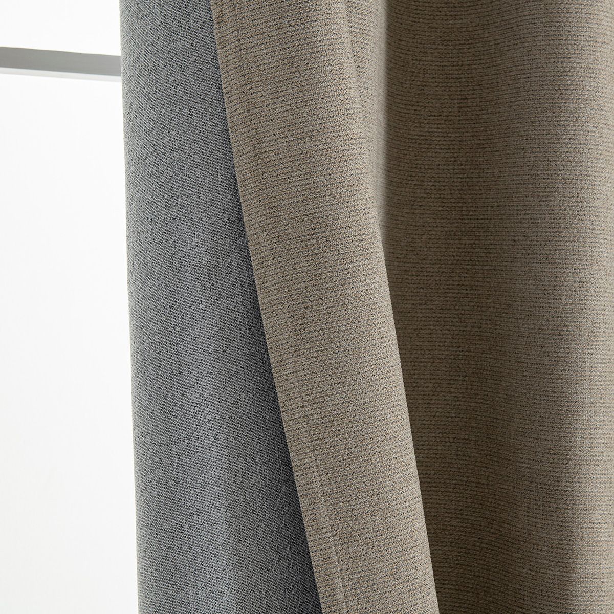 Κουρτίνα Full Blackout σκίασης με 8 κρίκους Elite Art 8392 Beige-Νο5