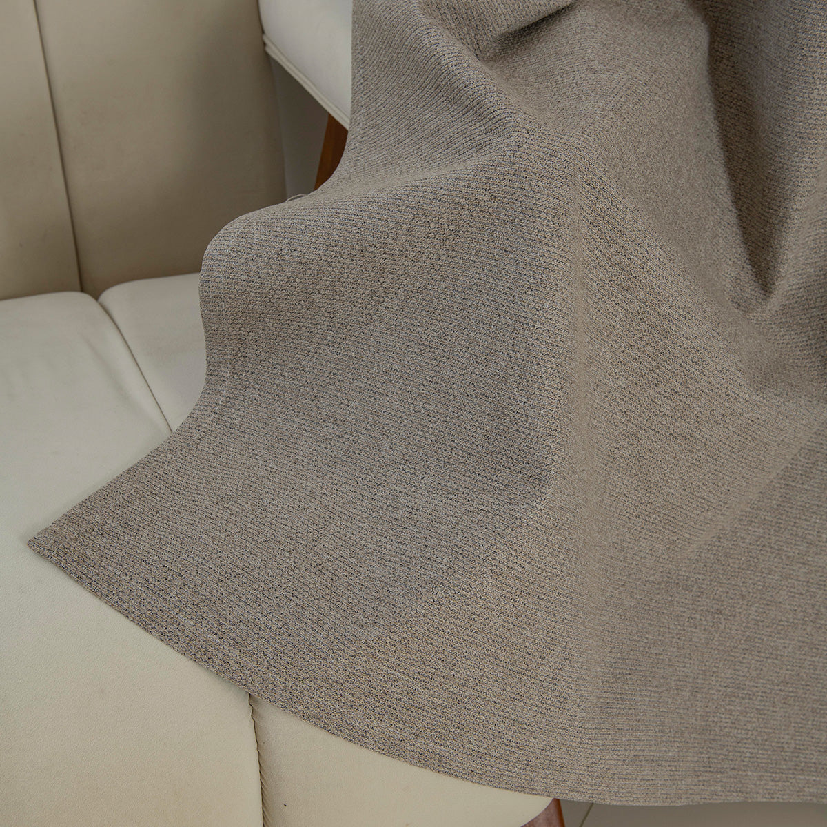 Κουρτίνα Full Blackout σκίασης με 8 κρίκους Elite Art 8392 Beige-Νο5 140x270 Μπεζ από την εταιρεία Beauty Home