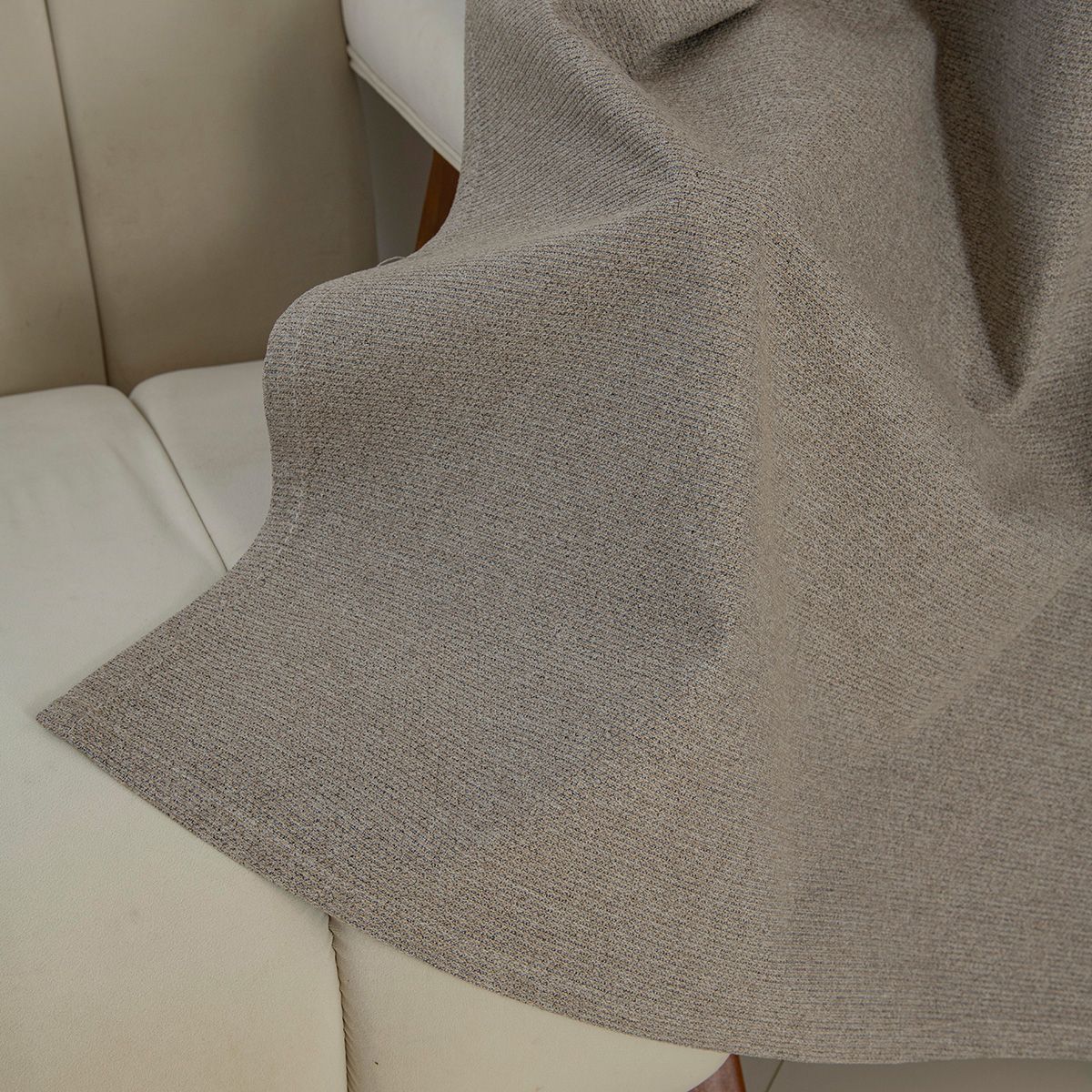 Κουρτίνα Full Blackout σκίασης με 8 κρίκους Elite Art 8392 Beige-Νο5