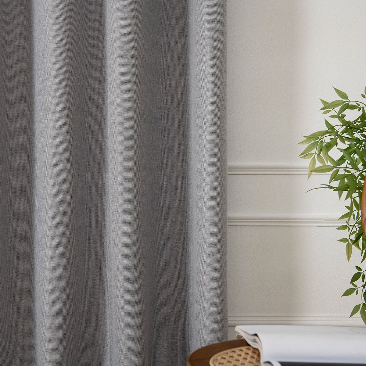 κουρτίνας με το μέτρο Blackout jacquard σκίασης Glare Art 8444 Φ280