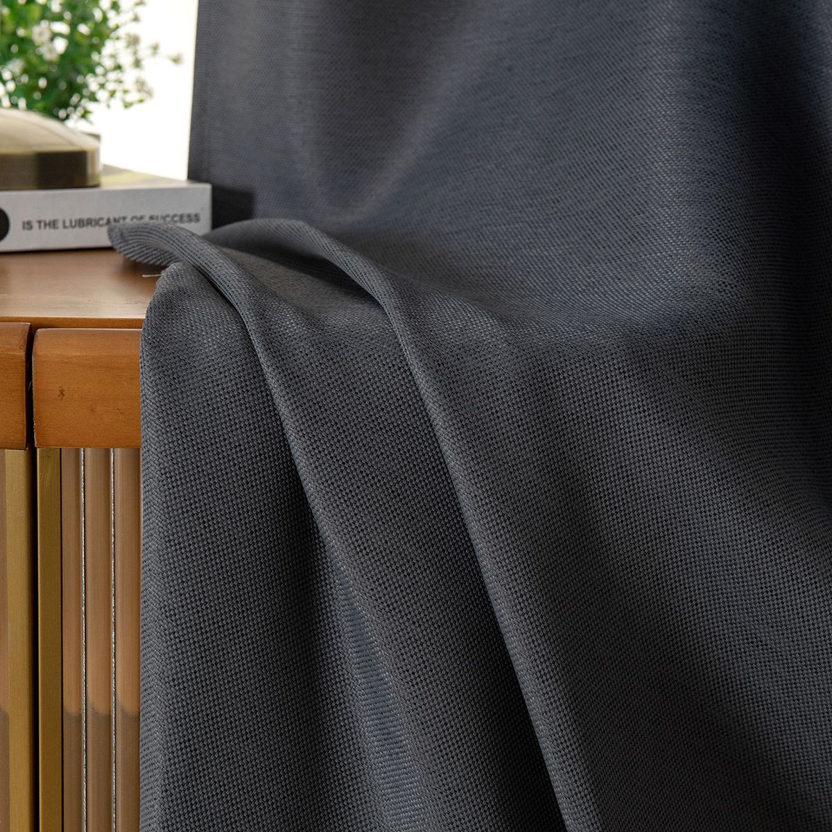 κουρτίνας με το μέτρο Blackout jacquard σκίασης Glare Art 8444 Φ280