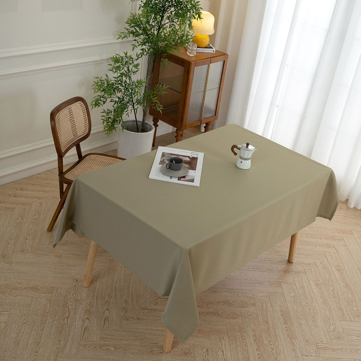 Τραπεζομάντηλο Supreme Art 8488 Λαδί από την εταιρεία Beauty Home