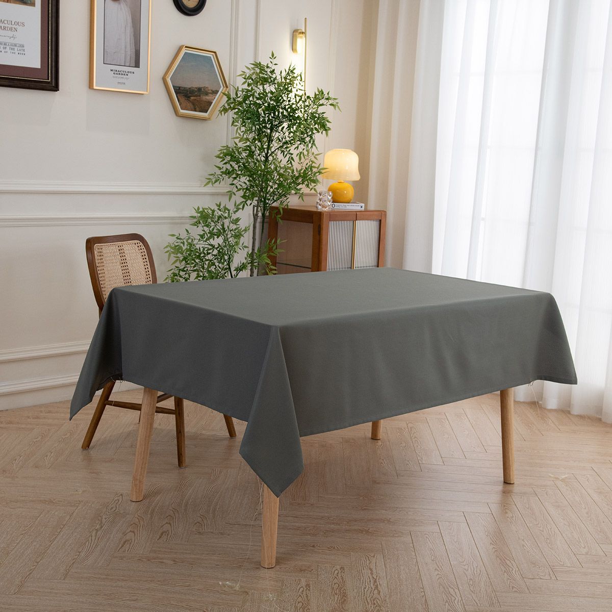 Τραπεζομάντηλο Supreme Art 8492 Ανθρακί 150x150 από την εταιρεία Beauty Home