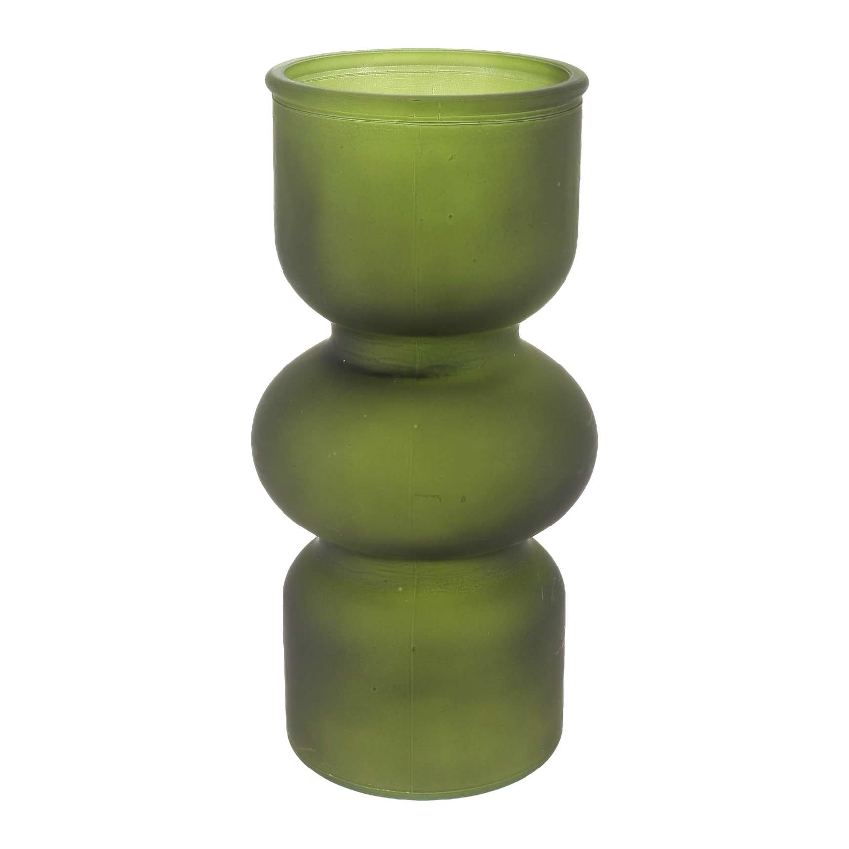 Βάζο γυάλινο Judith – Ματ Λάδι Ø11x25cm – 1600ml Default Title από την εταιρεία Beauty Home