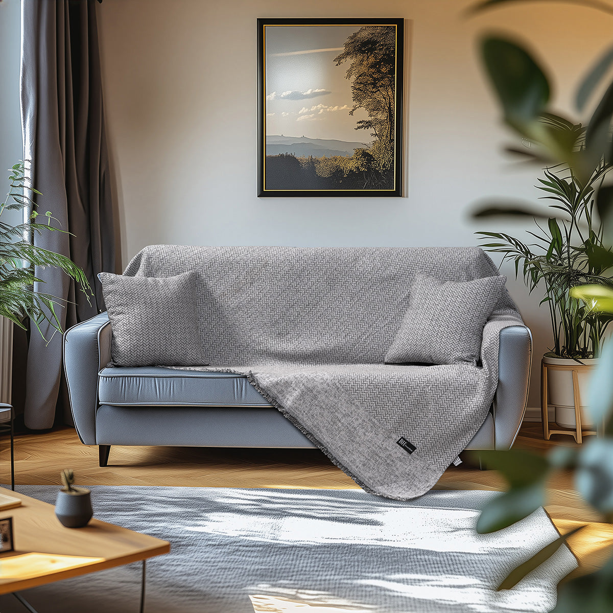 Μαξιλαροθήκη διακοσμητική Art 8640 45x45 Γκρι από την εταιρεία Beauty Home