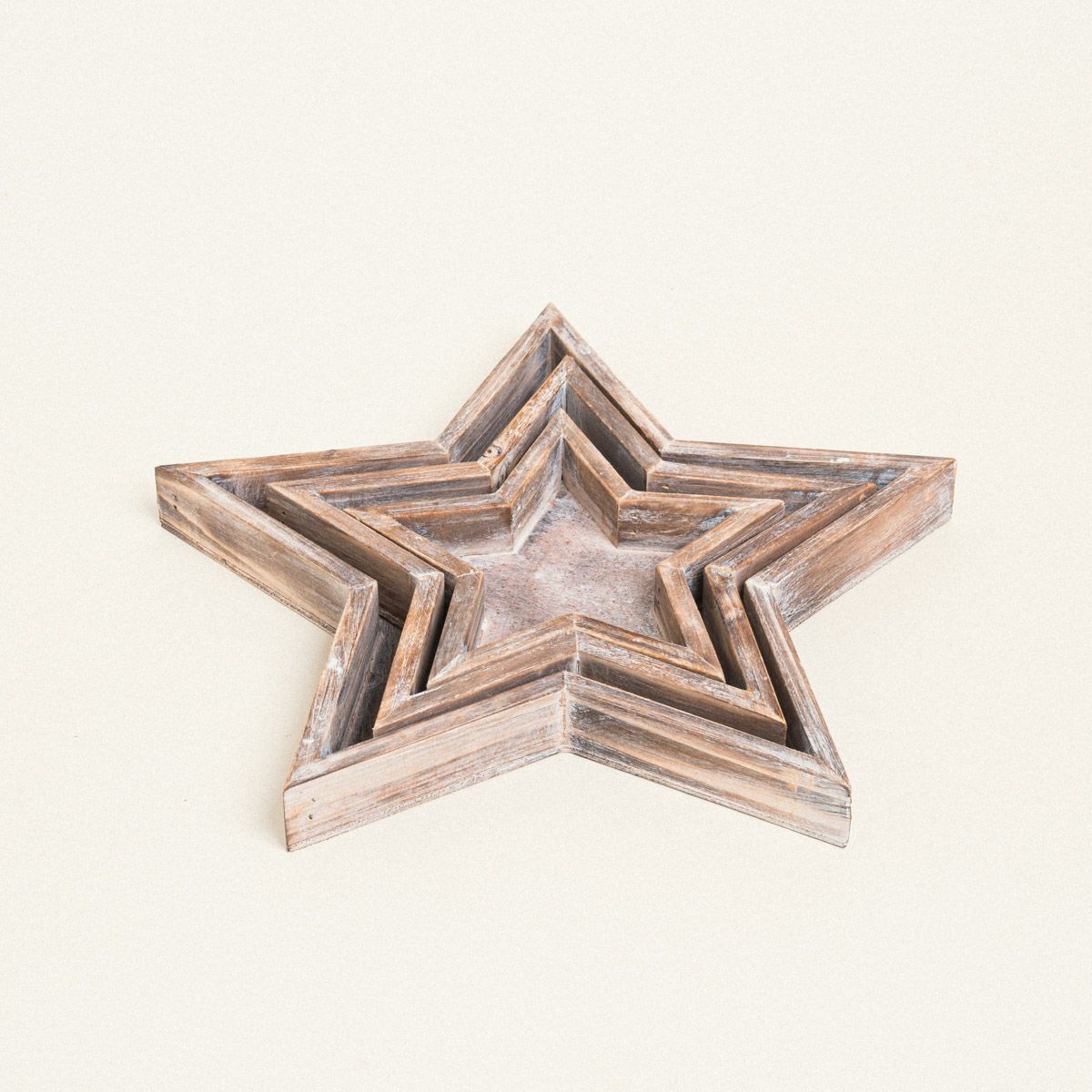 ΞΥΛΙΝΟ ΑΣΤΕΡΙ 14 x 15 x 3 CM από την εταιρεία Beauty Home