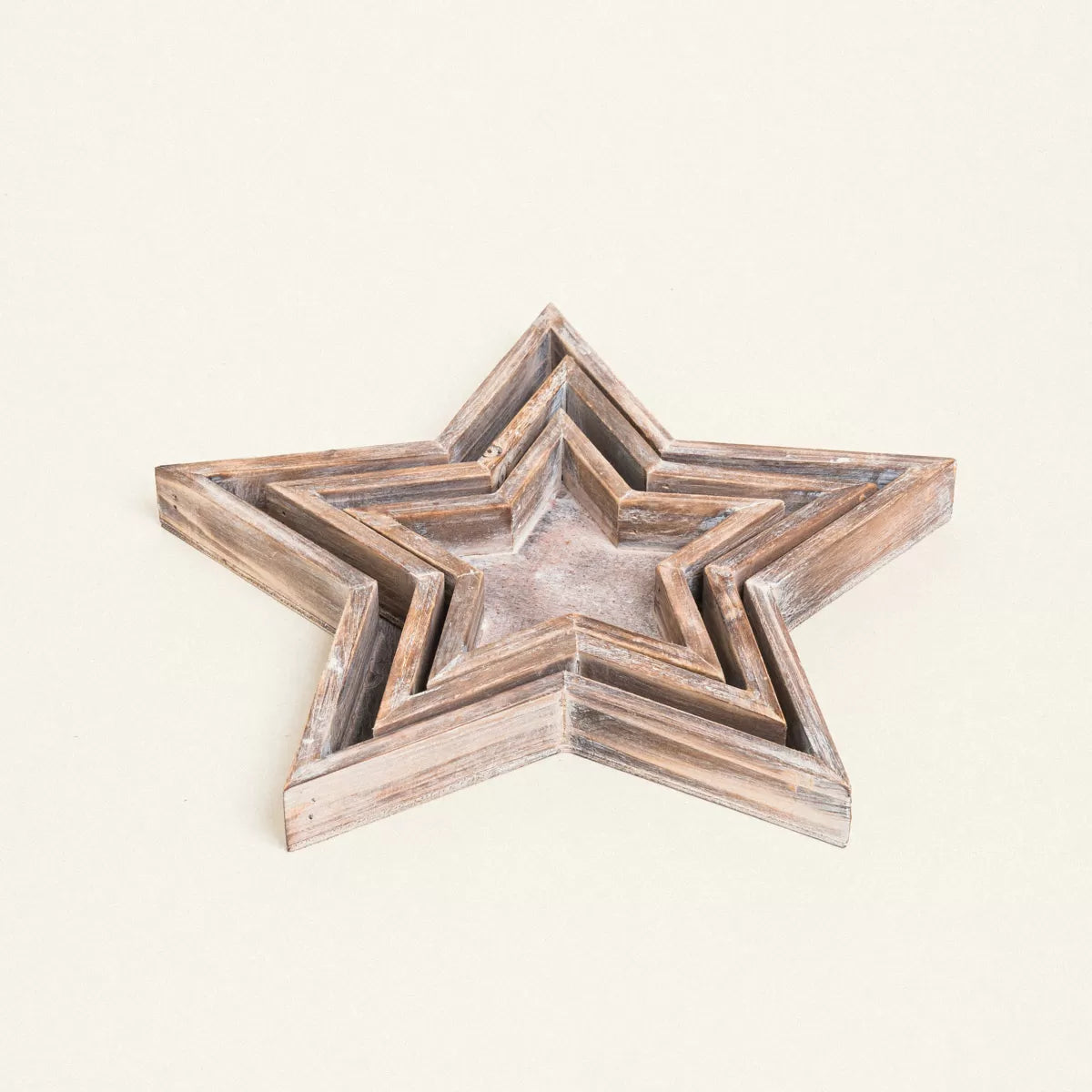 ΞΥΛΙΝΟ ΑΣΤΕΡΙ 14 x 15 x 3 CM από την εταιρεία Beauty Home