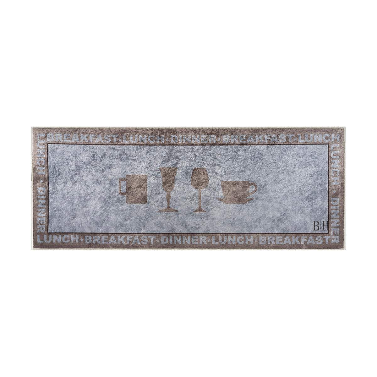 Πατάκι κουζίνας 9019 60x160 Γκρι,Μπεζ από την εταιρεία Beauty Home