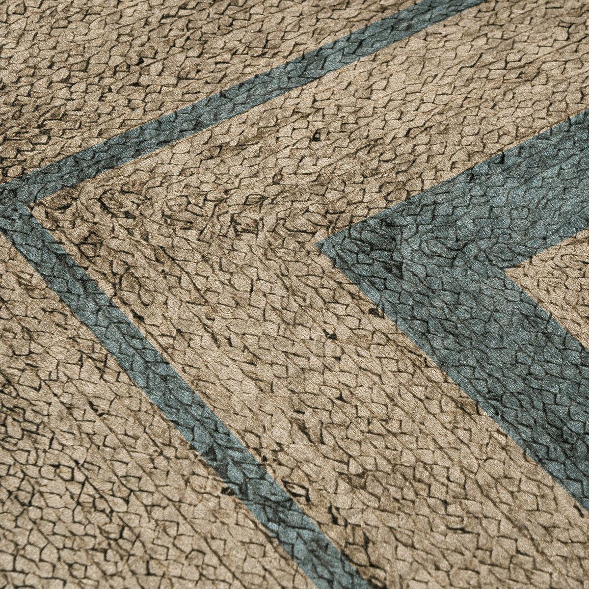 Ροτόντα Jute Art 9131 (9131-Φ90-BLUE)