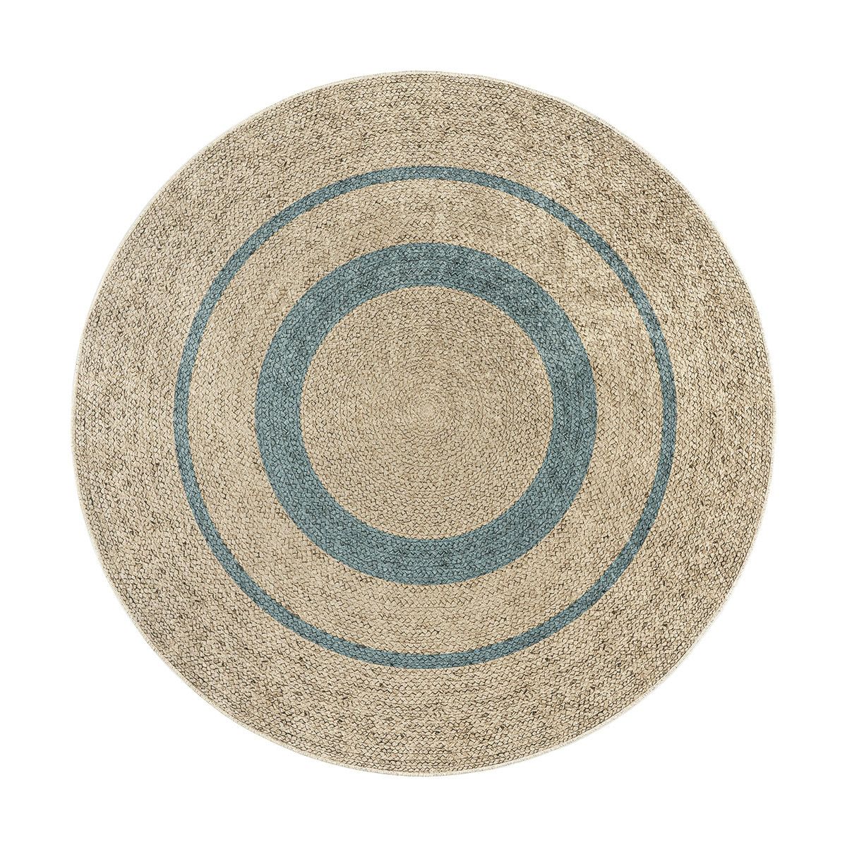 Ροτόντα Jute Art 9131 (9131-Φ90-BLUE)