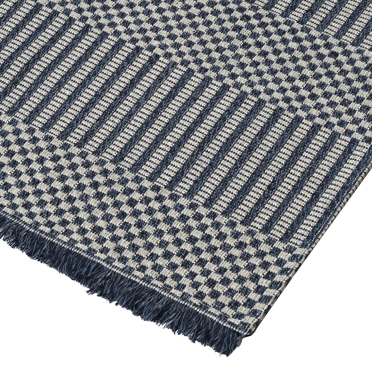 Χαλί βαμβακερό Cocotton 9229 Γκρι,Μπλε από την εταιρεία Beauty Home